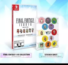 *Pre-sale* Final Fantasy I-VI Pixel Remaster Anniversary Edition Nintendo Switch