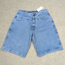 VTG Marithe Francois Girbaud Jean Shorts Jorts Mens 34 Blue Stonewash Deadstock