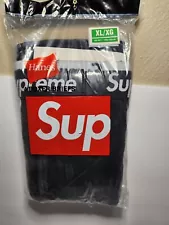 Supreme x Hanes Boxer Briefs (4 pack) - black - Size XL