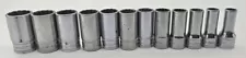 Snap-On 212FMSYA 3/8" Drive 12-Point Metric Flank Drive Socket Set (HE1044935)