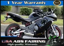 Fit for Kawasaki Ninja 650R 2006 2007 2008 ER-6F Fairing Kit Glossy Black d004 (For: 2008 Ninja 650R)