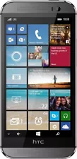 New HTC One M8 (0P6B140) 4G LTE 32GB Windows Gunmetal Gray T-Mobile Smartphone