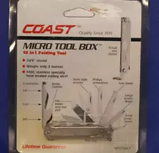 Vintage Coast Micro Tool Box knife #MT3700CP, NIP