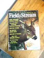 Field and Stream Magazine October 1959 Vintage Issue- Free Shipping!