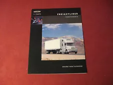 2001 Freightliner Rig Semi Truck Sales Brochure Booklet Catalog