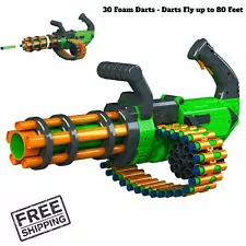 Gun Motorized Fully Automatic Toy Guns Dart Machine for Boys Blaster Gatling