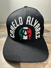 Rare Saul Canelo Alvarez “Rounders Hat” Snap Back Cap Hat