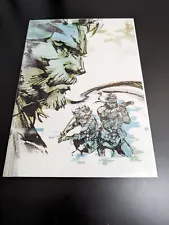 2011 Metal Gear Solid Hard Cover Book / Art Of The HD Collection “ Yoji Shinkawa