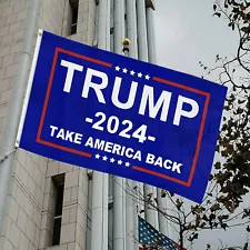 Trump 2024 President Flag Take Save America Back 3x5 Feet Donald MAGA Republican