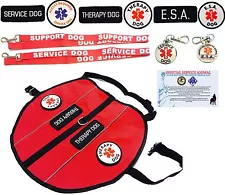 Service Dog - Support Dog - Therapy Dog Vest Harness Patches ALL ACCESS CANINE™