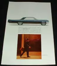 1963 Buick Electra 225 Car Ad, Performance!