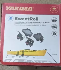 Yakima SweetRoll Rooftop Kayak Canoe Saddle and Roller Mount New In Box 8004074