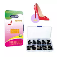 20 Pairs High Heel Tips for Shoe Heel Replacement Womens Shoe Repair Tap Caps