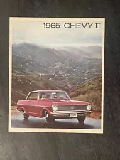 1965 Chevrolet Chevy II Sales Broshure