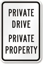 private property signs for sale