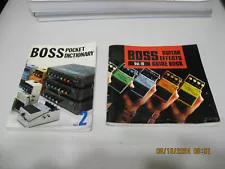 BOSS Pocket Dictionary Volume 2 and BOSS Pocket Dictionary Vol 10 Vintage