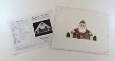 HANDPAINTED NEEDLEPOINT Painted Pony Designs Sitting Santa, Stitch Guide (39)