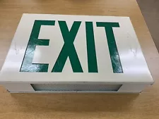 Lithonia Exit Light Sign Vintage