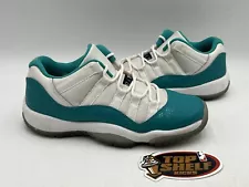 Air Jordan 11 Low Aqua Safari 2014 Size 5 Used Rare Retro Authentic White MJ OG