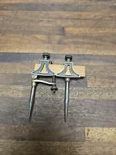 K961- Antique Set of Brass Trammel Points