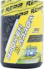 Repp BROKEN ARROW Hardcore Pre Workout for Extreme Energy, 30srv, Pick Flavor