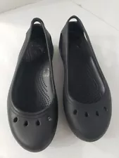 Crocs Women’s Flats Kadee Ballet Flats for Women, Casual Dress Shoes Size 8