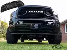 Painted Gloss Black Grille For 10-18 Dodge Ram 2500 3500 Replacement