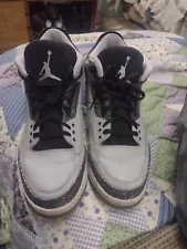 Size 15 - Air Jordan 3 Retro Wolf Grey See Pics And Read Description