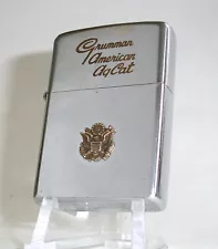 * 1973 * Grumman Ag Cat Agricultural Aircraft Zippo Lighter US ARMY Insignia