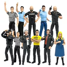 Set of all 11 Ultimate Wrestling FiguresWith Deluxe Articulation for WWE Figures