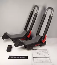 Pair of YAKIMA JAYLOW Folding J Style KAYAK CARRIERS For Car Roof Rack System