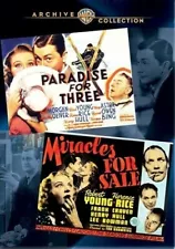 Robert Young Double Feature Paradise for Three 1938 / Miracles for Sale 1939 DVD