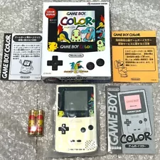 Nintendo Gameboy Color Pokemon Center Limited Edition Gold and Silver Edit NEW