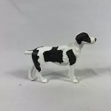 White Brown Spot Dog Springer Spaniel Hunting Dog Toy Figure 2011 Paradise Kids