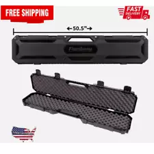 Rifle Shotgun Hard Carry Case Single Gun Storage Box Padded Tactical Hunting New