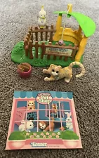 Littlest Pet Shop LPS Zoo BABY TIGER COMPLETE Vintage Kenner 1993 Toy Figure Set