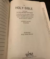 Masonic Bible Old and New Testament copyright 1989