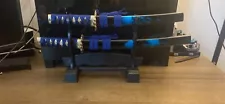 Tanto/ Wakizashi REPLICA, blue/black just have been sitting trying to sell asap!