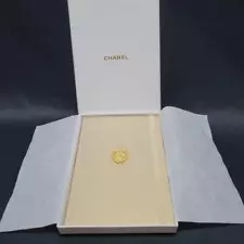 Chanel Novelty Notebook Lion Gold Logo Postcard Limited Japan not for sale New