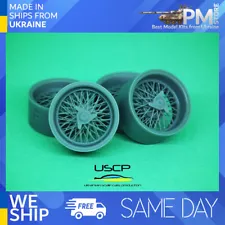 USCP 24P176 1/24 15 inch Italian Wire wheels for 250 GTO Resin kit