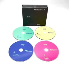 Ableton Live 9 Suite - NO Usable Serial - INCOMPLETE Missing 2 Discs *READ