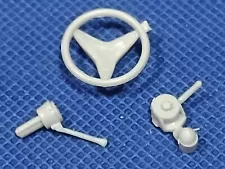 ð Steering Wheel For 1971 Charger 1:25 Scale 1000s Model Car Parts 4 Sale