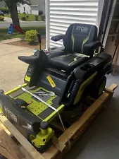 Ryobi 80V Brushless 30" Battery Electric Cordless Zero Turn Riding Mower