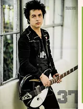 Billie Joe Armstrong of Green Day - Music Print Ad Photo - 2017