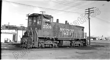 SP Southern Pacific 2508 SW1500 Original 616 B&W negative