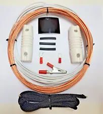 Longwire Shortwave Radio Antenna The Worldwide 50' Bare Copper for SWL EZ UP