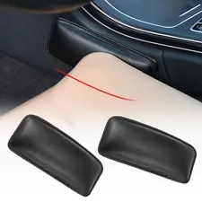 Car-Leather Leg Cushion Knee-Pad Pillow Thigh Support Seat Door Armrest Leg Pad (For: Subaru Loyale)