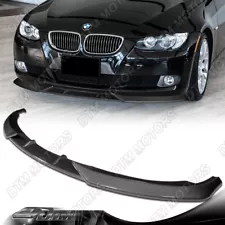 For 07-10 BMW 328i 335i E92 E93 Coupe 2DR Carbon Style Front Bumper Lip Spoiler (For: 2008 BMW 328i)