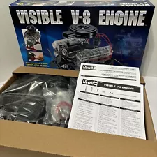 Revell VISIBLE V-8 ENGINE Model Kit 1:4 Scale Open Box Sealed Bags