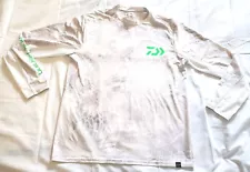 Huk Performance Fabrics Kryptek Yeti White Long Sleeve Fishing Shirt Jersey MED